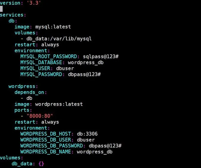 docker-compose-file-wordpress