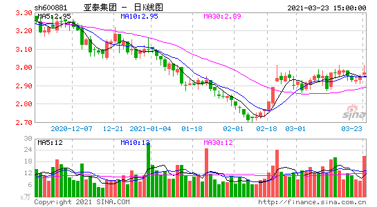 600881-亚泰集团