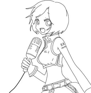 线条边框简笔画图片大全sai教程漫画人物简笔画图片大全