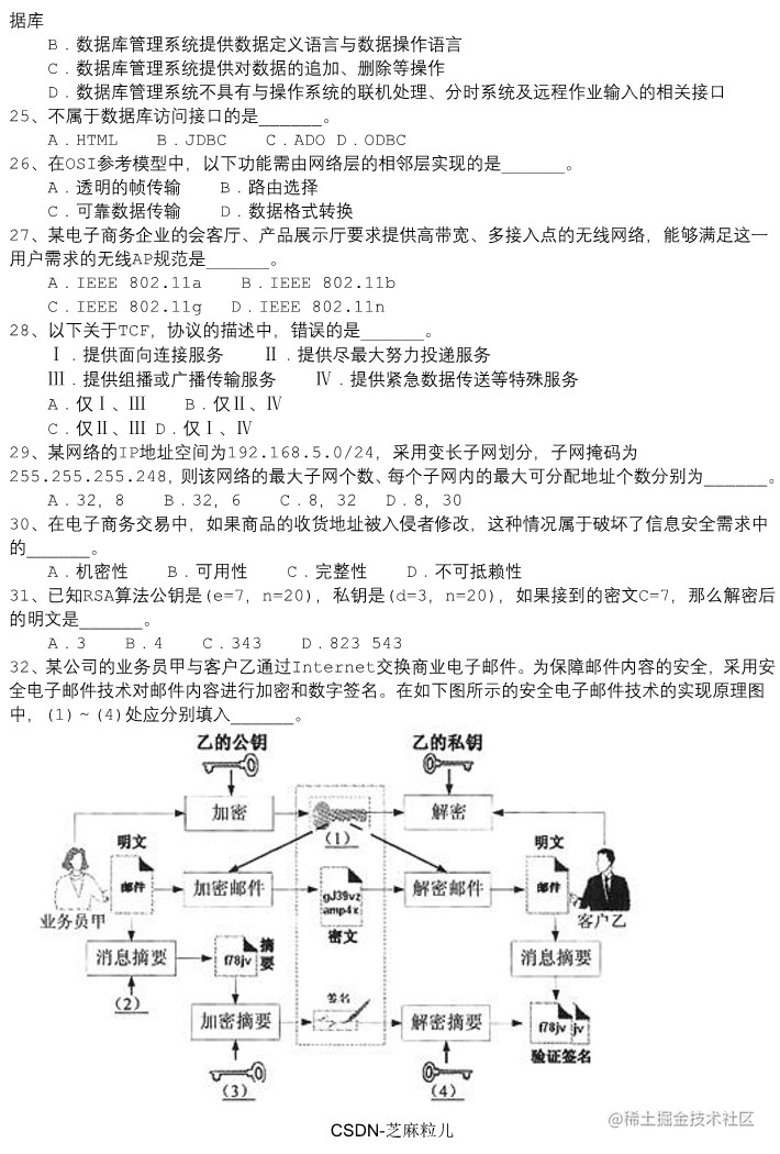 电子商务设计师上午卷模拟试题5_3.png