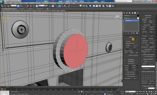 3D Studio Max モデリング チュートリアル未来的なボルトガン