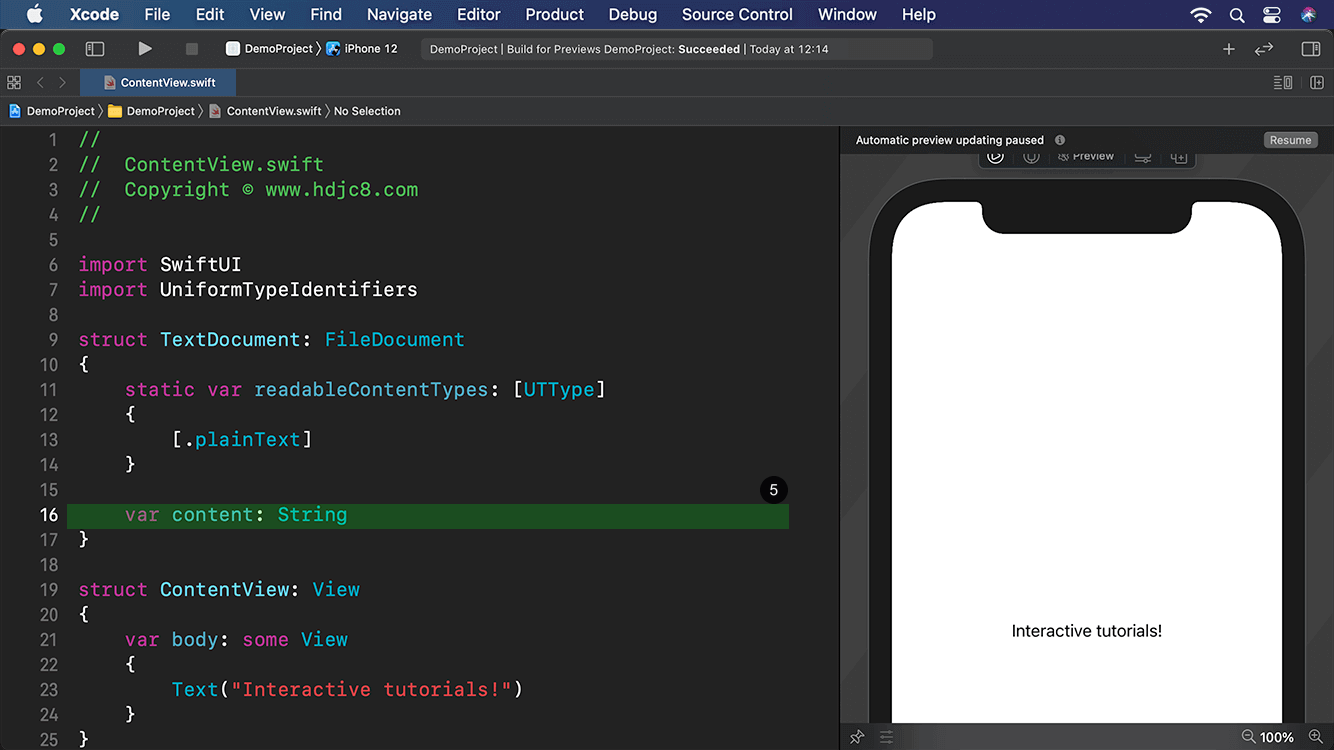 SwiftUI快速入门到实战