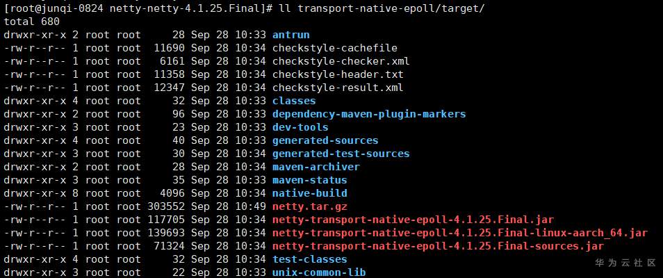 netty-transport-native-epoll-4.1.25.Final-linux-aarch_64.jar编译指南