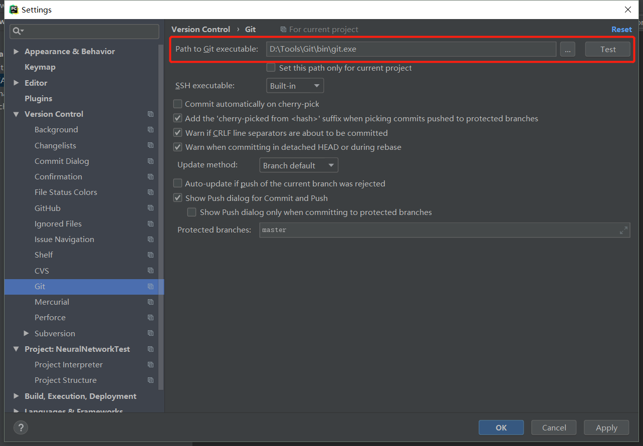 git credentials pycharm windows