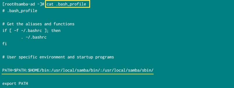 update environment variable