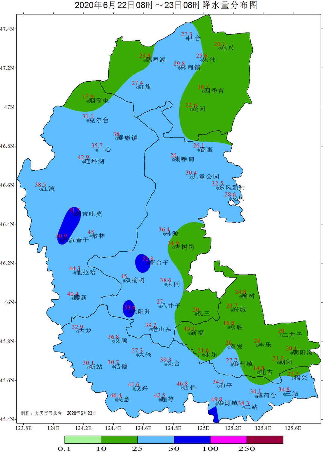 黑龙江省肇州县地图图片