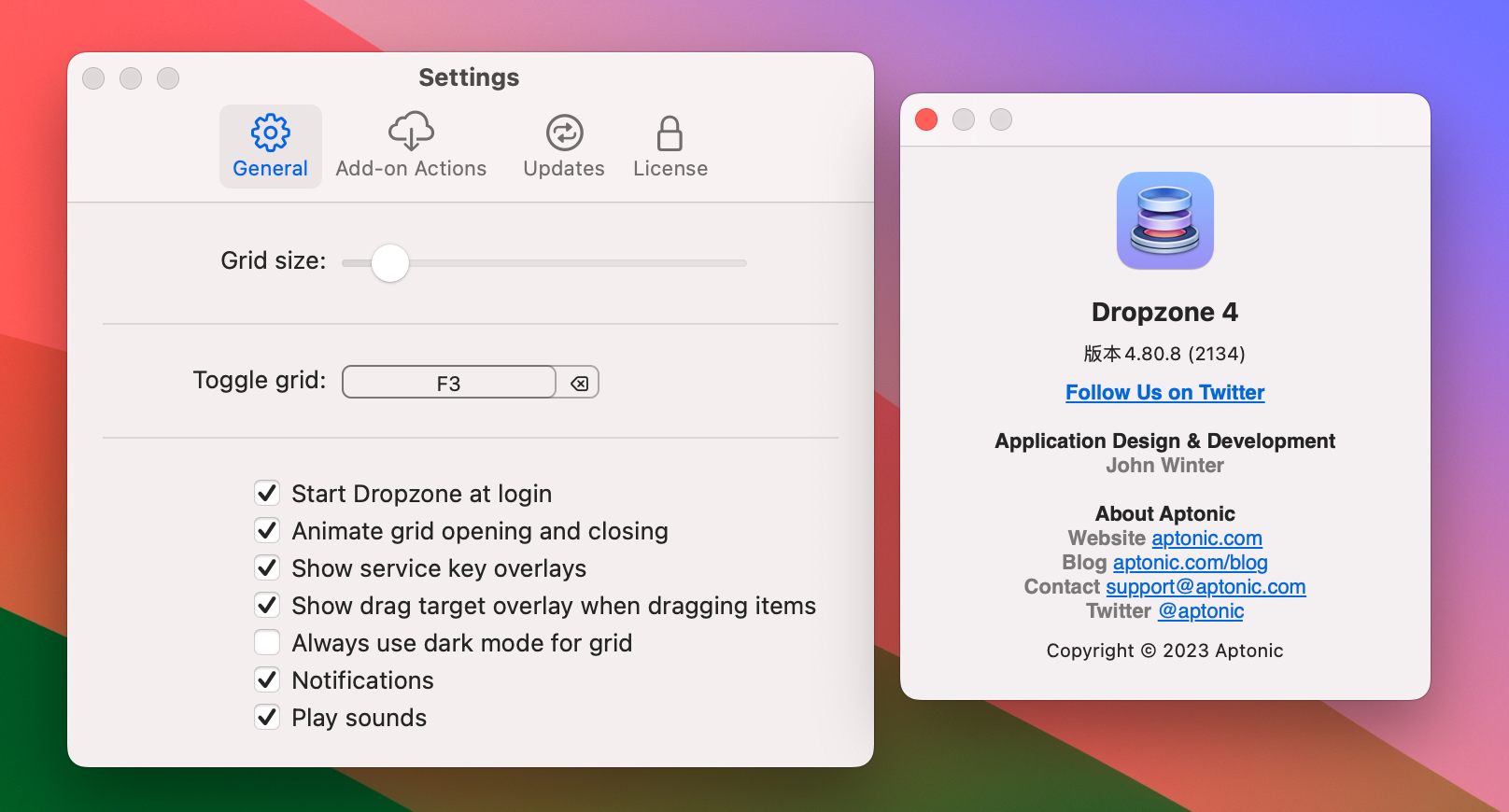 Dropzone 4 for Mac v4.80.8 - 文件拖拽增强工具