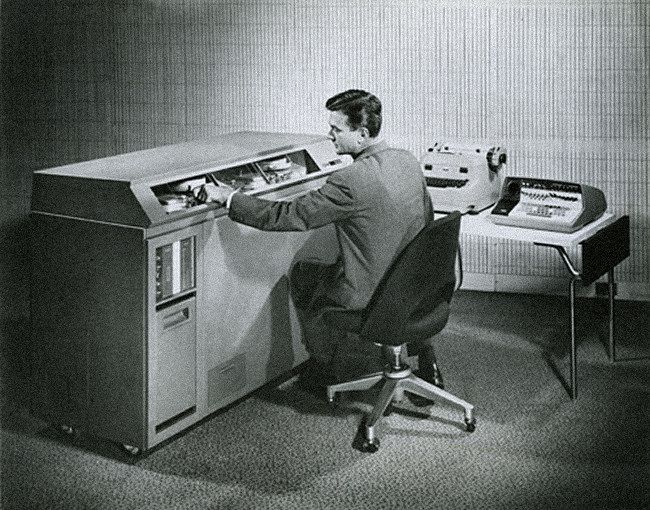 An IBM 610 Computer