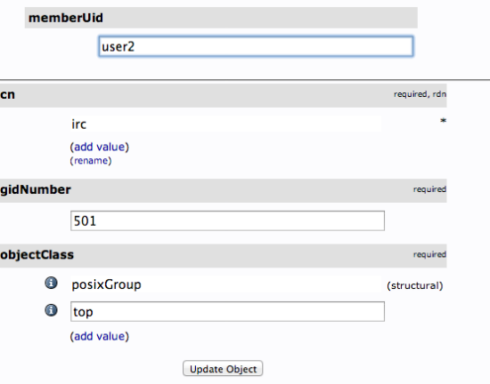 LDAP add user2