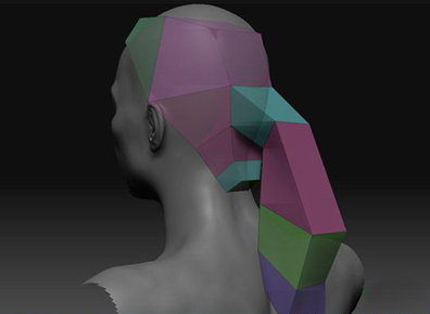 教学 Zbrush头发雕刻技巧 让你的3d模型不秃头 Grape 3dmodeler的博客 程序员宝宝 程序员宝宝