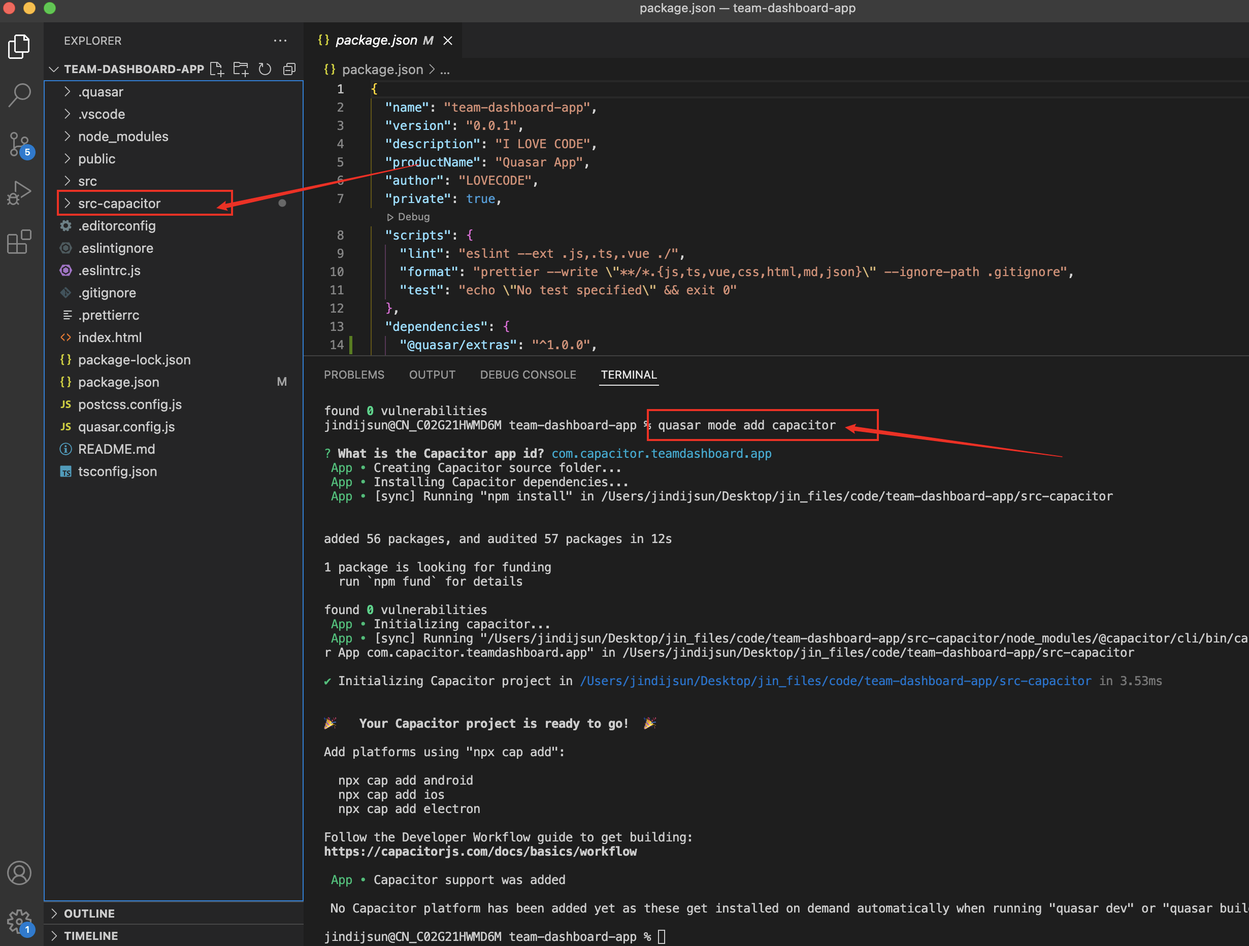 vue3+quasar+capacitor开发多平台项目,使用cordova和capacitor插件(支持所有前端框架）_capacitor