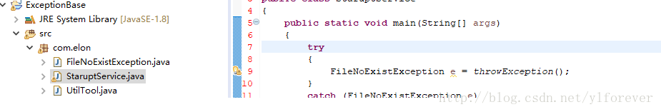 java 异常堆栈输出_打印Java异常堆栈信息