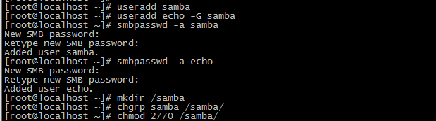 CentOS7安装与配置Samba服务器流程