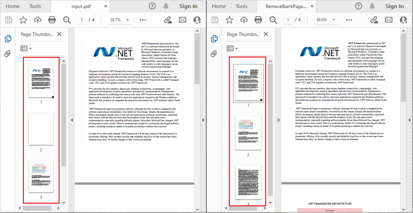 Spire.PDF for .NET【文档操作】演示：查找并删除 PDF 中的空白页