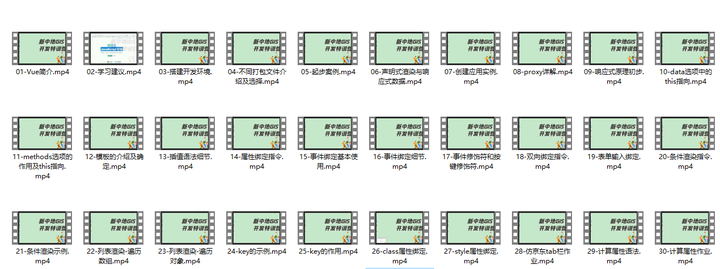 《Vue零基础入门教程》第四课： 应用实例