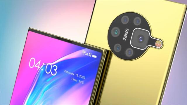 两个前置摄像头华为mate40pro概念图指北针外观6颗摄像头对iphone12不