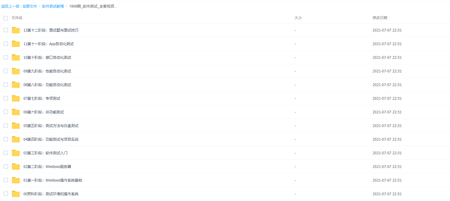 某马软件测试VIP课外漏，先到先得