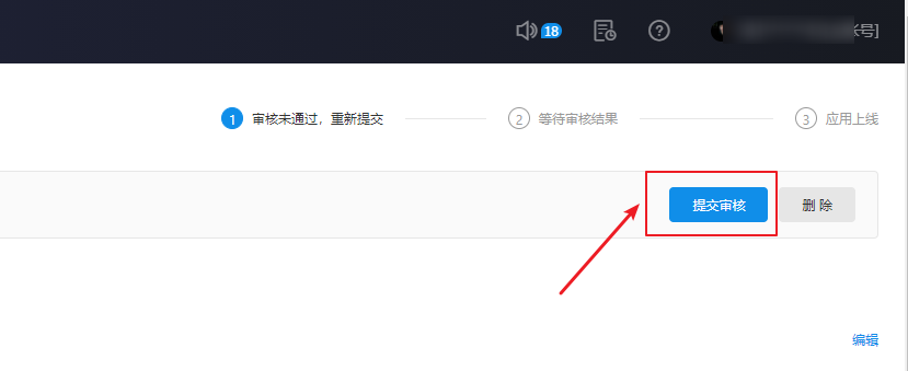 提交审核