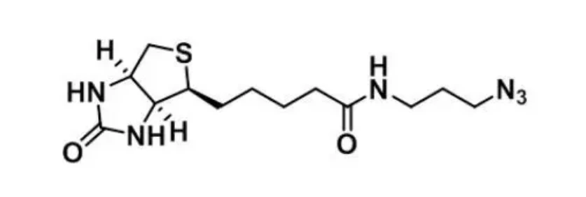 叠氮生物素，Biotin-azide ，含有生物素基团和叠氮基团