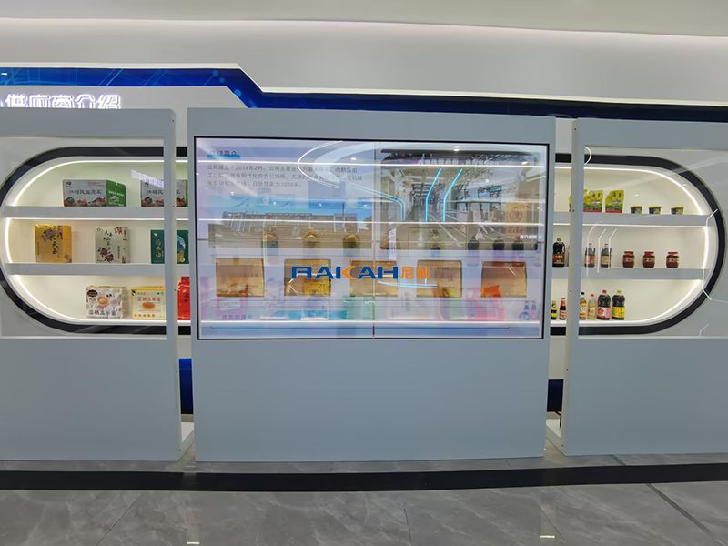 宜春旅游集散中心展厅OLED透明屏方案设计
