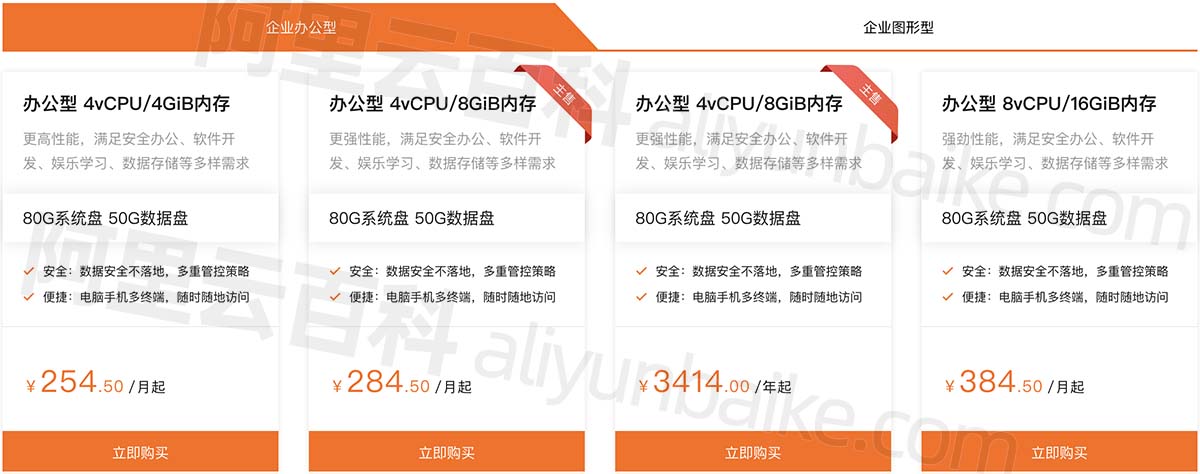 阿里云无影云电脑具体价格表（1元入口）
