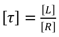 rc时间常数公式_用量纲分析的观点记公式（5）-CSDN博客