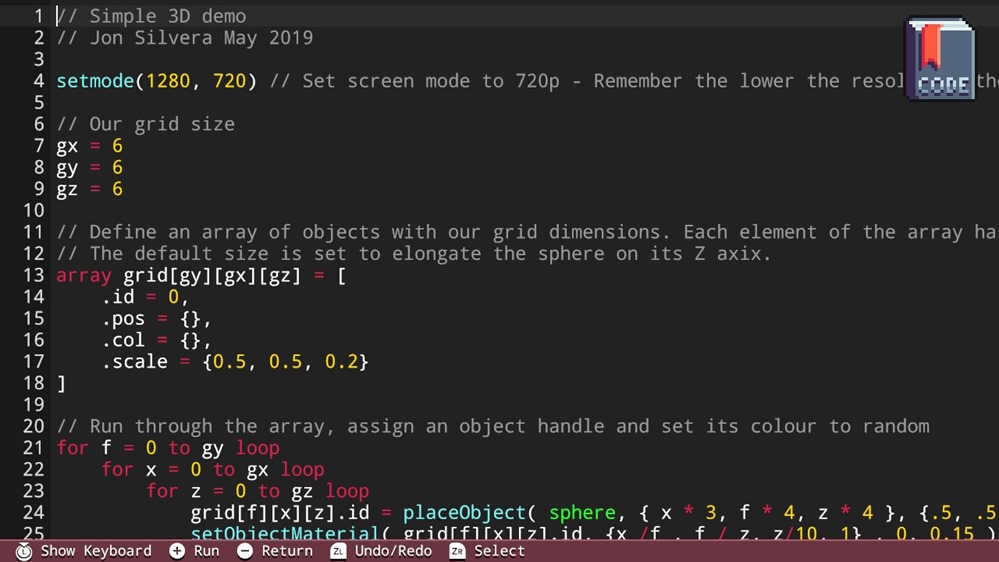 Writing code with FUZE4