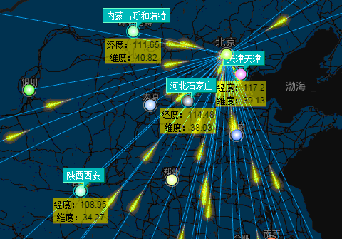 echarts label固定位置_ECharts+百度地图网络拓扑应用