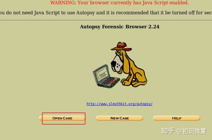 autopsy取证分析实践之autopsy