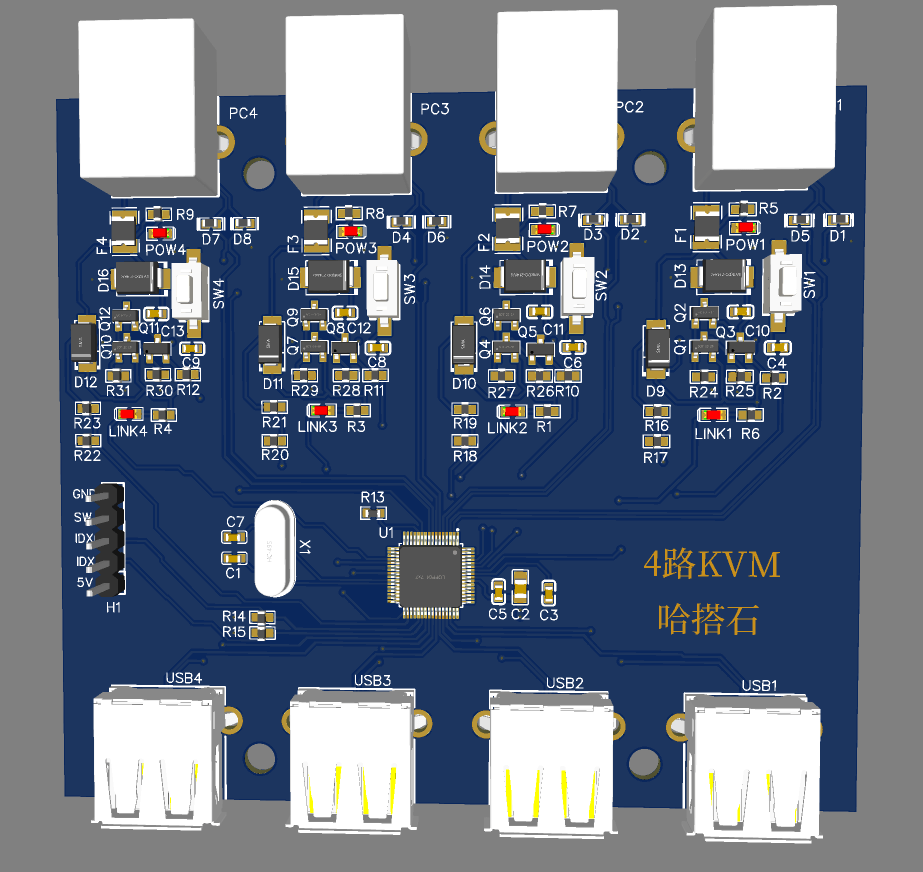 PCB 3D图