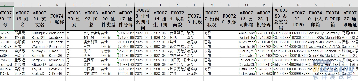 工具推荐：如何通过代码构造Excel测试数据？