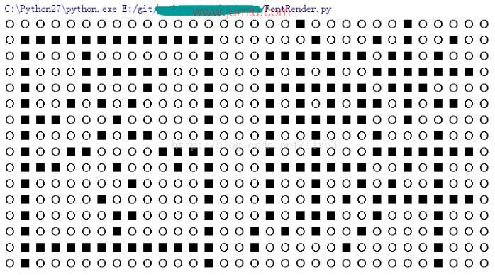 根据中文字符获取gb2312编码通过gb2312编码计算该汉字在点阵字库中的