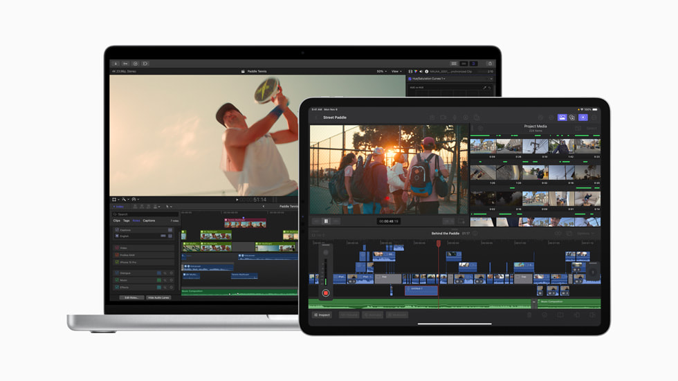 Final Cut Pro for Mac and iPad get powerful updates - Apple