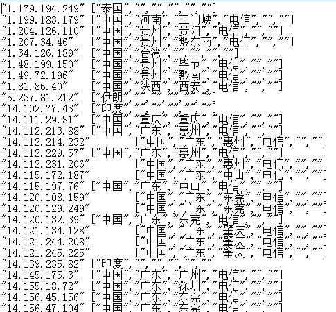 如何利用python调ip查询接口？
