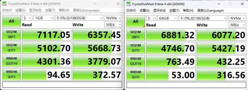 读取速度超7300MB/s！佰维 NV7200 2TB SSD评测：不可思议的低温