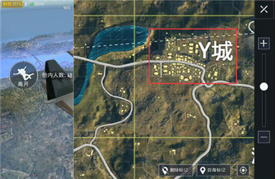 y城地处海岛地图的东南区域,背面靠山,周遭被零星散落的小型野区资源