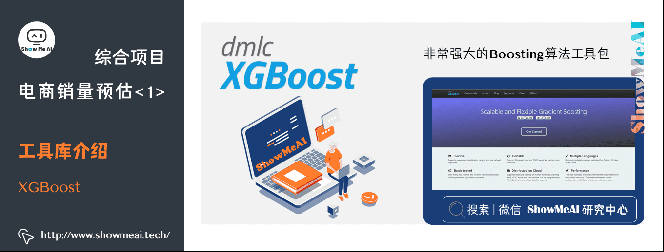 综合项目; 电商销量预估<1>; 工具库介绍; XGBoost; 6-6