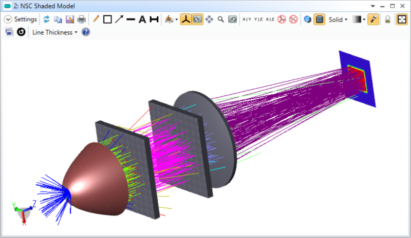 コレクション zemax 照明解析