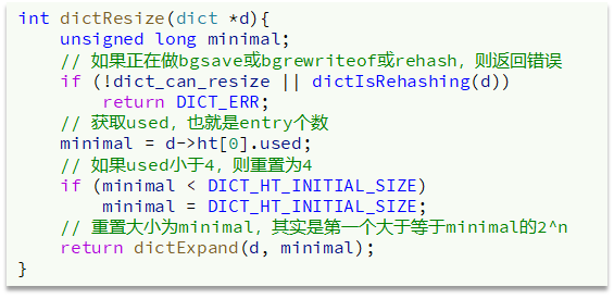 redis键值对映射关系存储-Dict