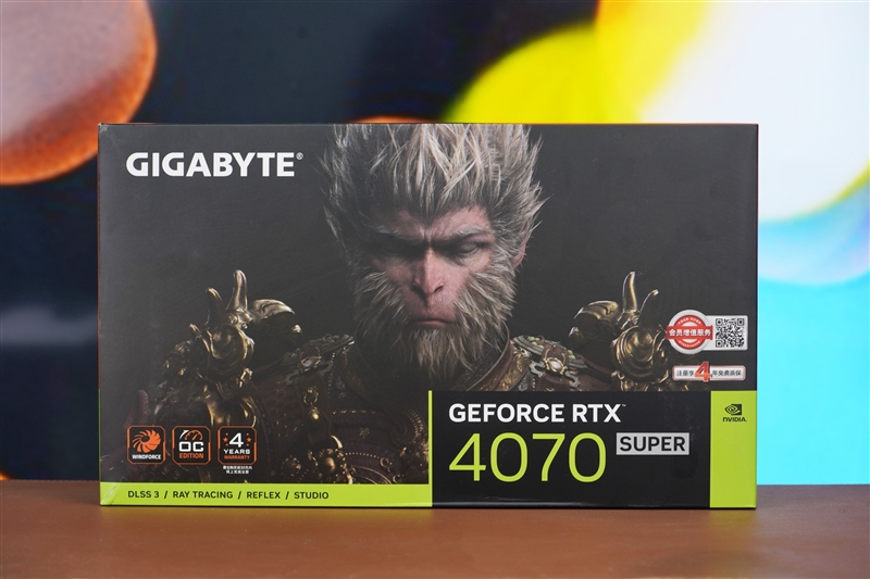 技嘉RTX 4070 SUPER WUKONG OC显卡评测：天命人最佳2K游戏搭档 温度仅61℃