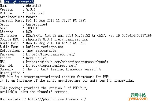 linux phpunit 安装,在CentOS 7/CentOS 8系统中安装PHPUnit的方法