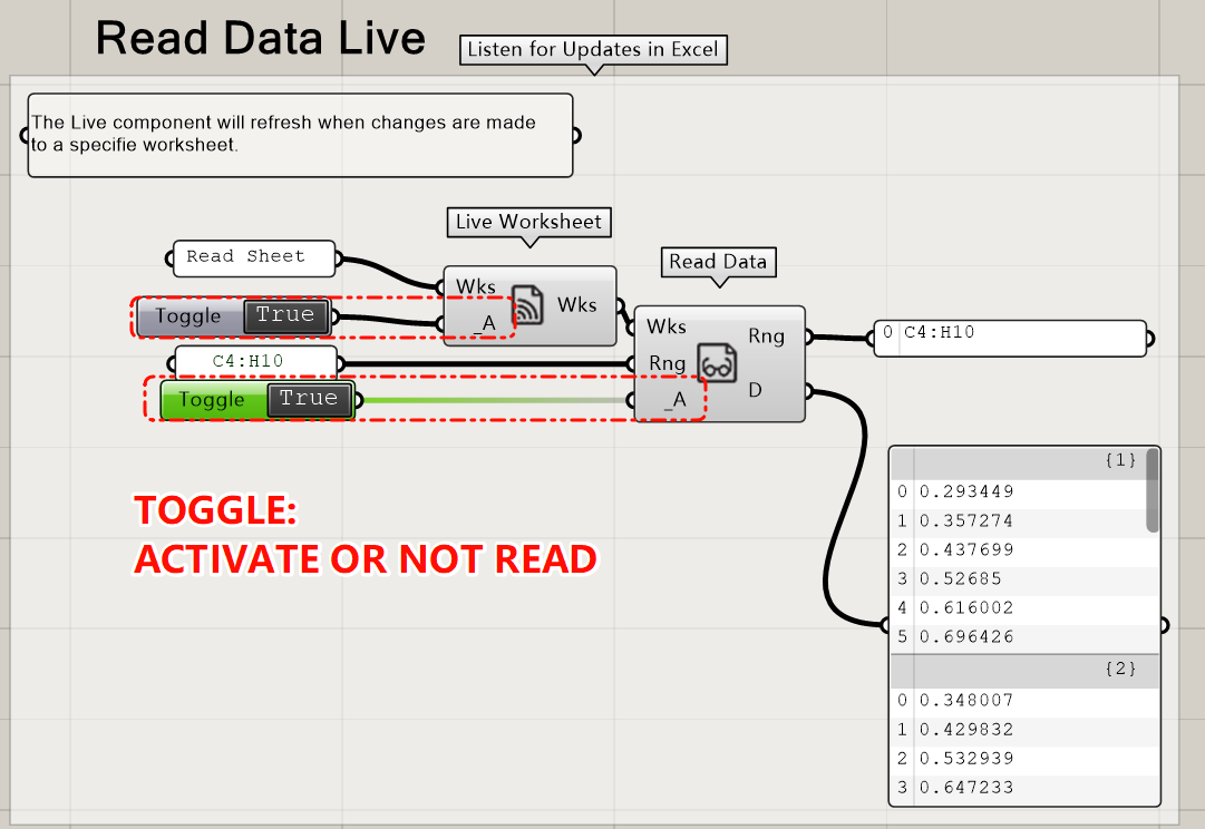 【GH】【EXCEL】P2: Read DATA SET from EXCEL into GH