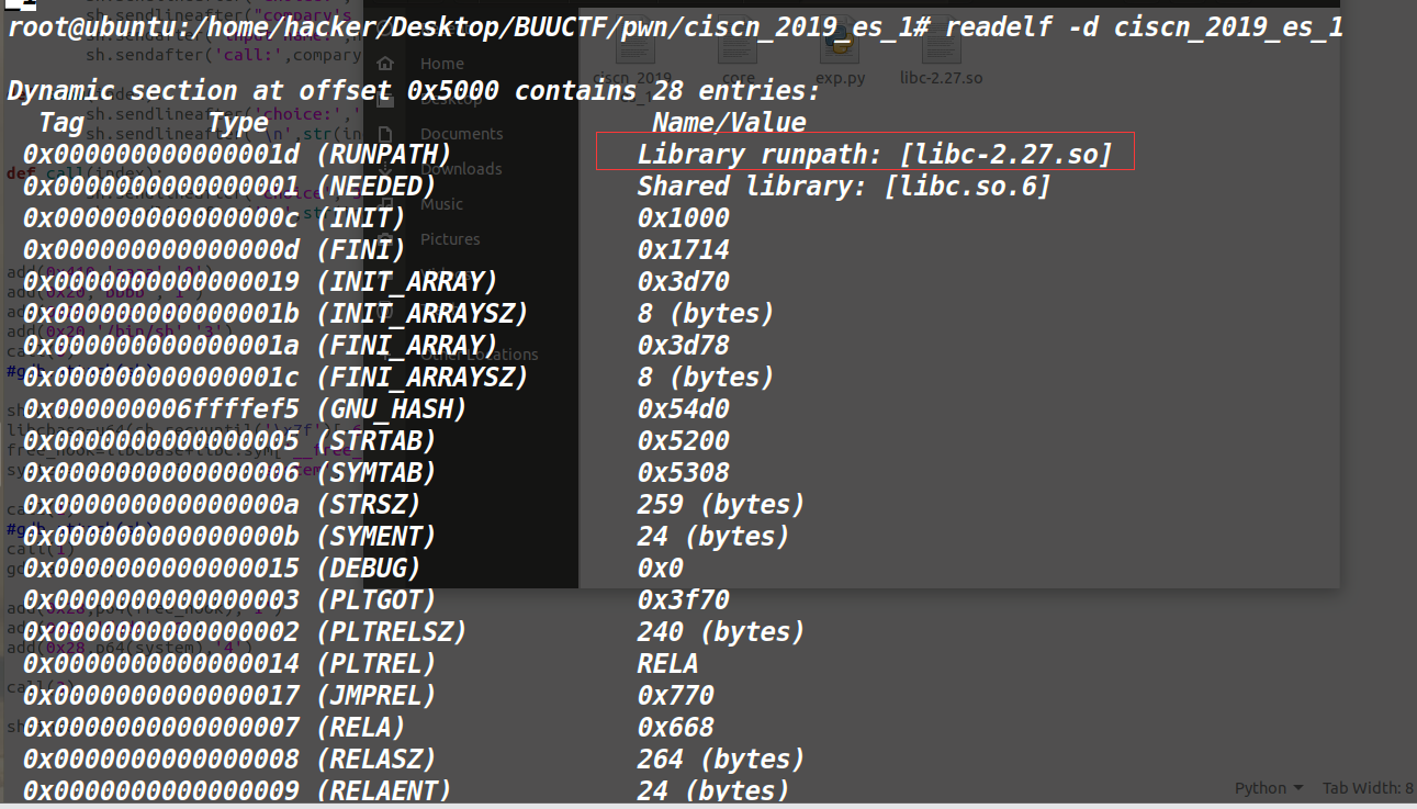 [BUUCTF]PWN——ciscn_2019_es_1-CSDN博客