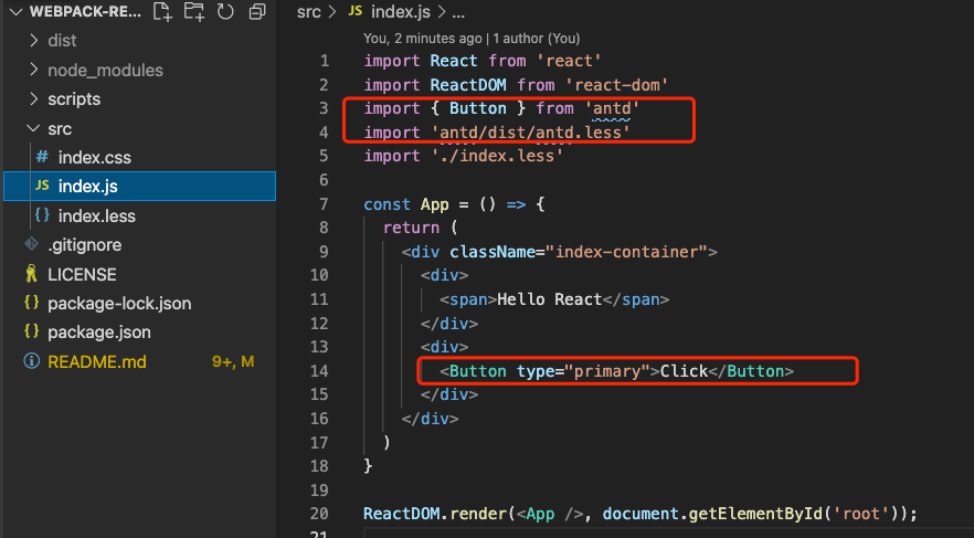 从零开始使用 webpack5.x 搭建 react 项目