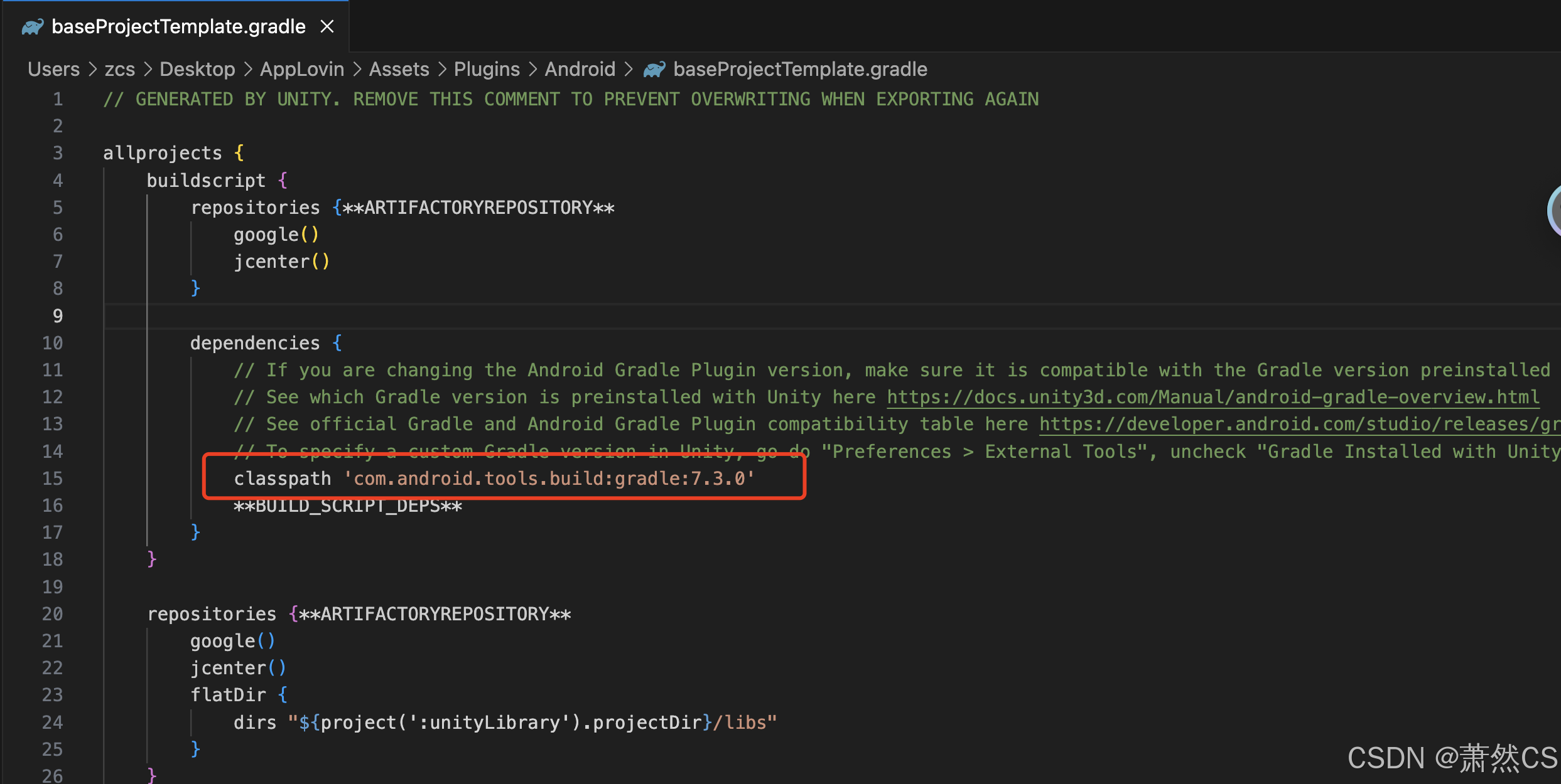 【Unity打包Android】Gradle报错，Deprecated Gradle features were used in this build ···_android_05