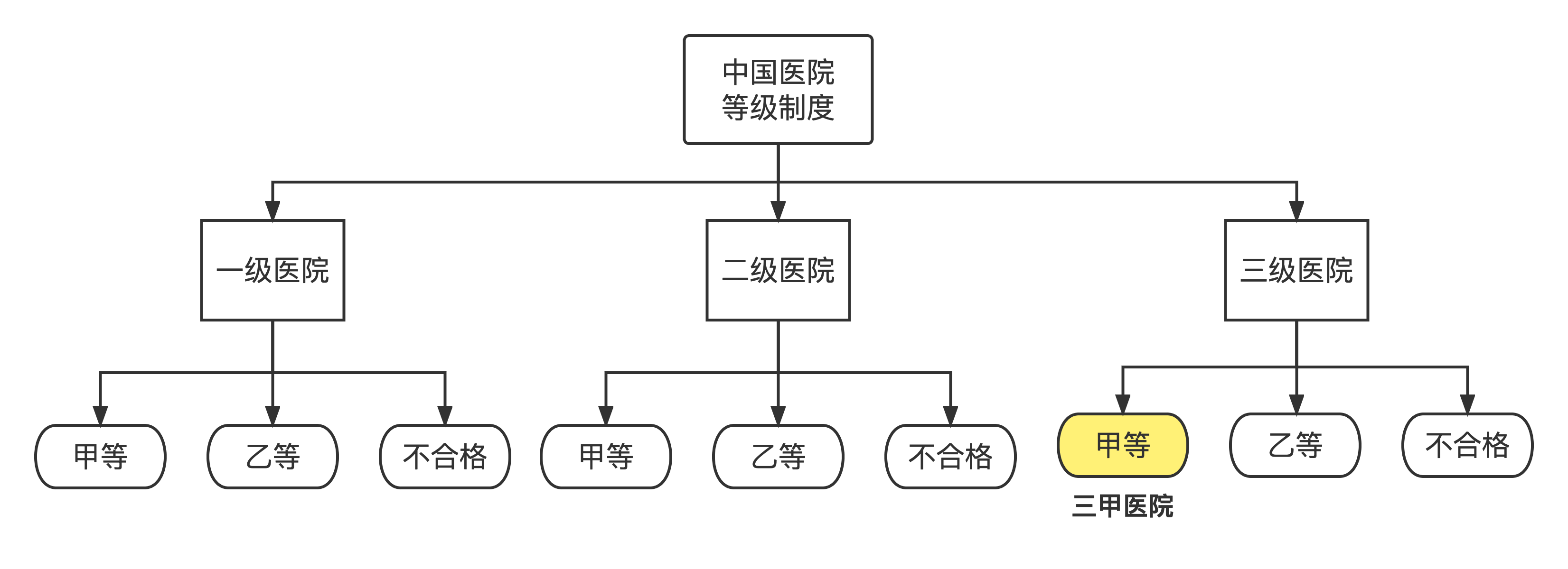 中国医院等级制度