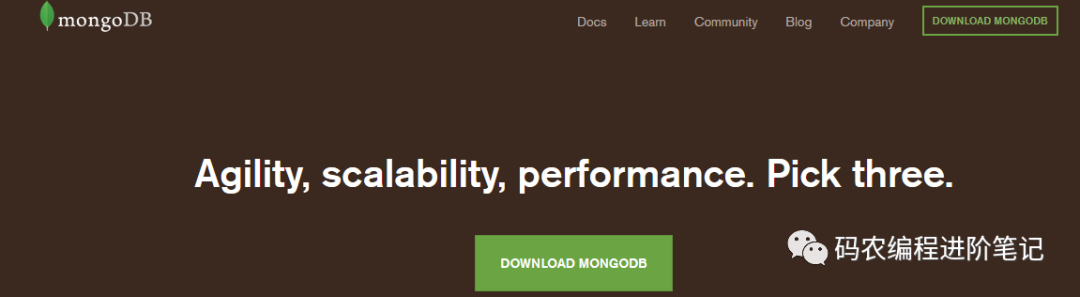 windows下MongoDB的安装与配置