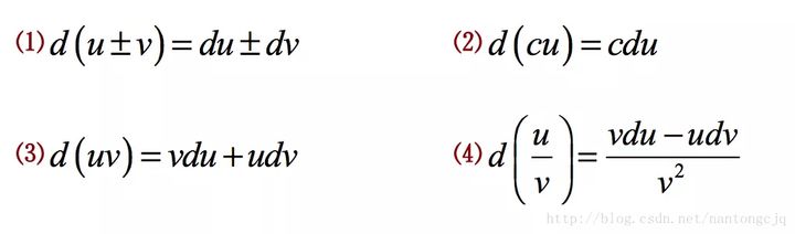 凑微分公式_微分、积分、三角函数、数学公式大全-CSDN博客