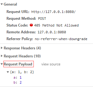 Request Paload